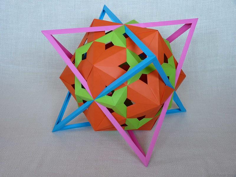 2 Tetrahedra + Icosahedron + Dodecahedron 2011