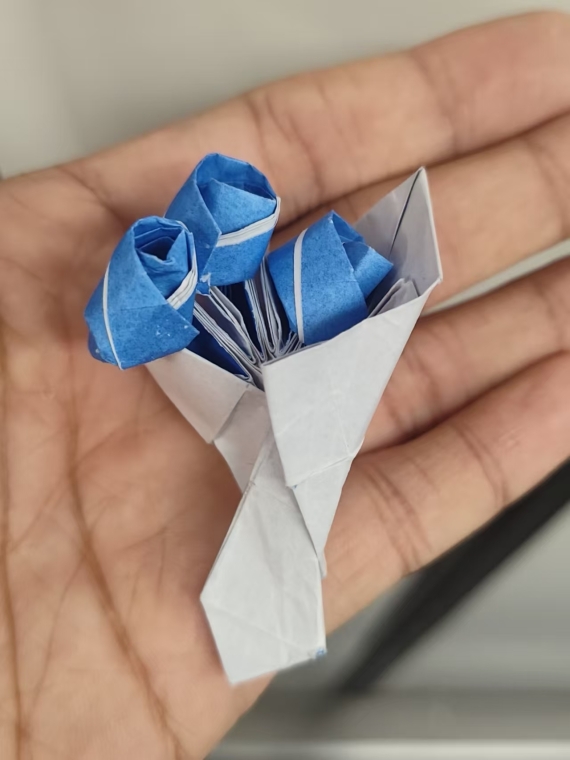 a bouquet of flowers
