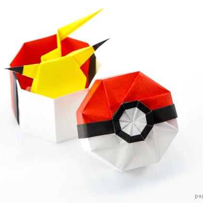 Pikachu And Pokeball Box