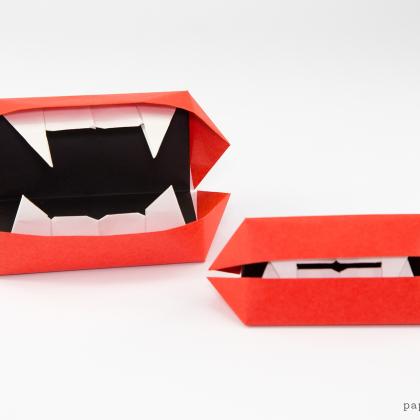 Origami Chomping Vampire Teeth