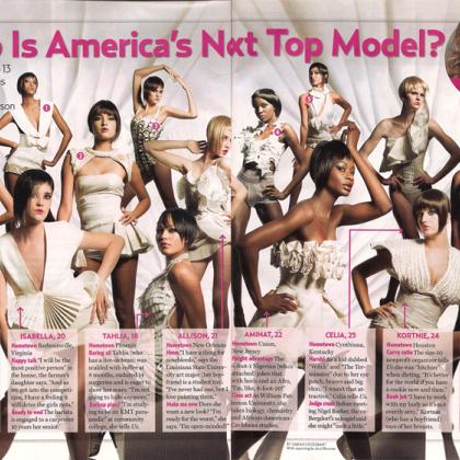 America Next Top Model Campaign - Origami Fashion