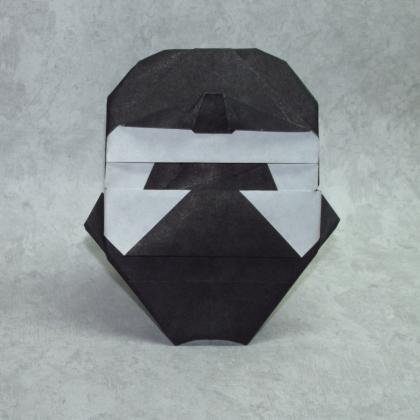 Kylo Ren origami design
