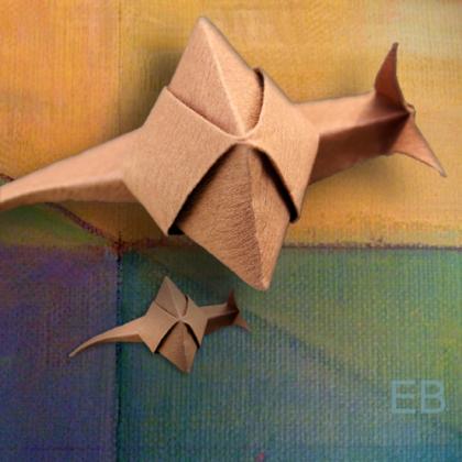 Origami Snails by Evi Binzinger