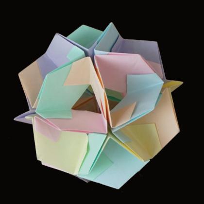 Star Ball (Modular Origami)