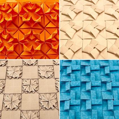 Different tessellations created by Meenakshi Mukerji