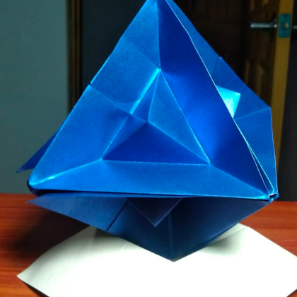 4 units octahedron 