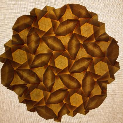 Hornets' Nest Origami Tessellation