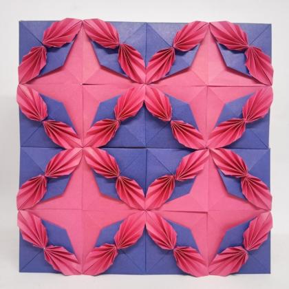 Puzzle Leaf origami 