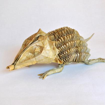 Hedgehog by Eric Joisel folded by Pere Olivella