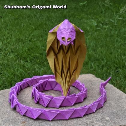 Origami Cobra by Shubham Mathur