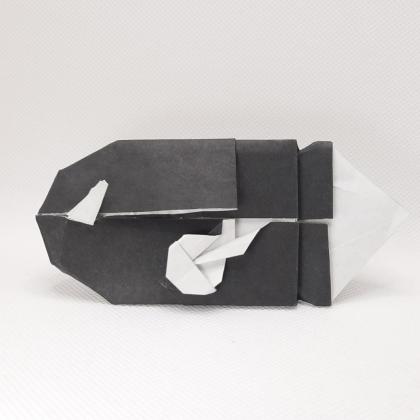 Bullet Bill origami