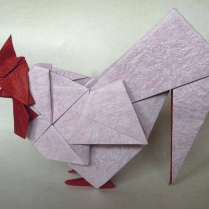 rooster, from echizen-momigami