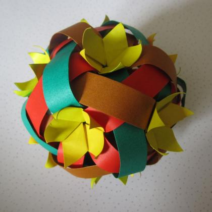 Woven Kusudama