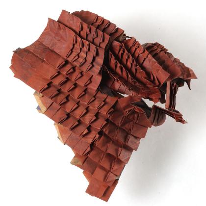 “Hole 1”, folded paper work by Jean-Claude Correia. Image from wikipedia