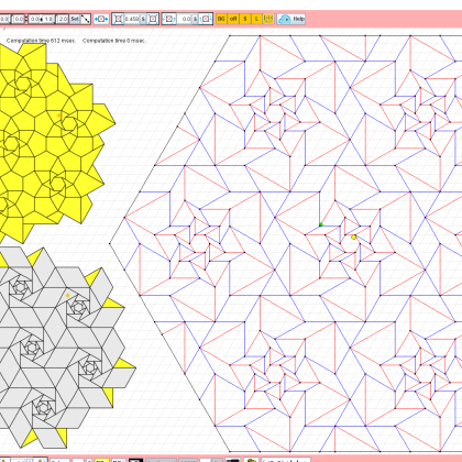 The crease pattern