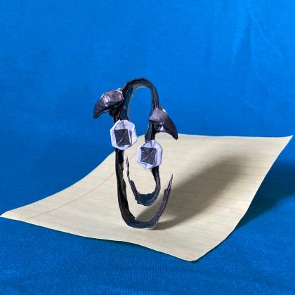 Recreation of Clippit icon, also known as Clippy, from MS Office Assistant