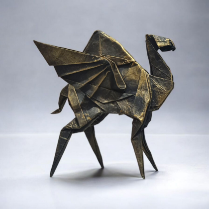 Zhelmaya - the winged camel from Turkic mythology