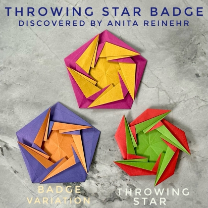 Throwing Star Badge