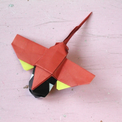 Hummingbird Hawk-Moth (multi-piece work)