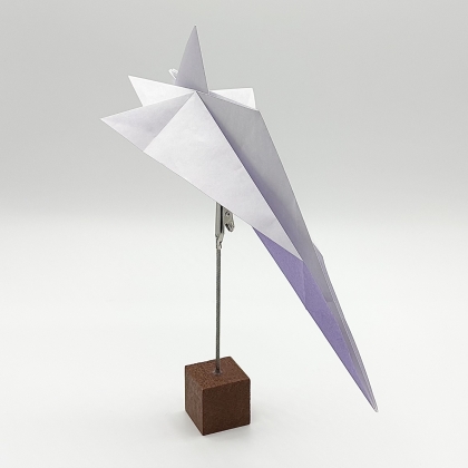Sky Car(aircraft mode) -  1 square paper -