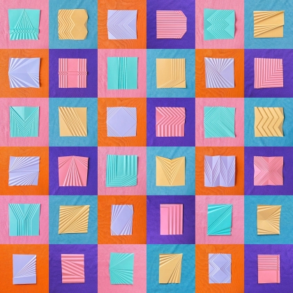 Corrugated Alphanumeric Character Set No. 1