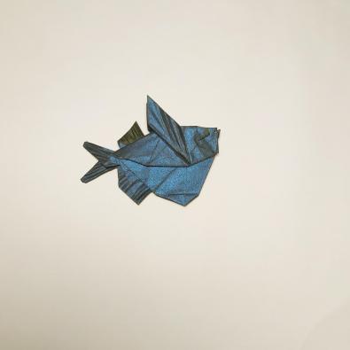 betta fish origami toutorial